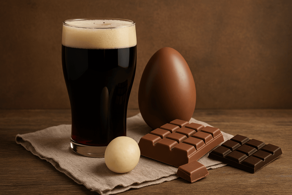 Cerveja com chocolate