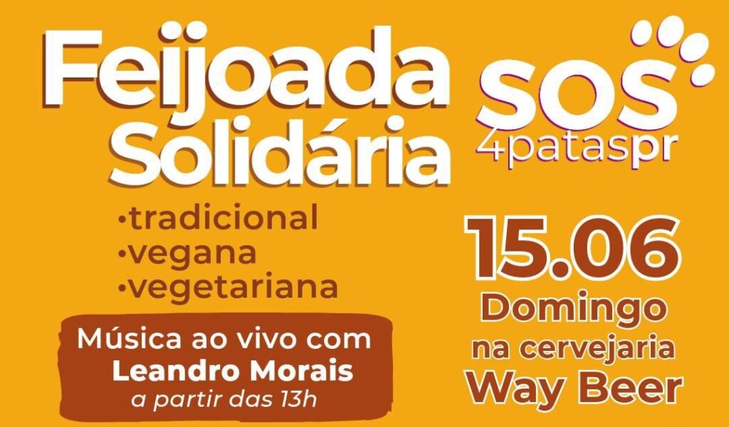 Feijoada Solidária na Way Beer