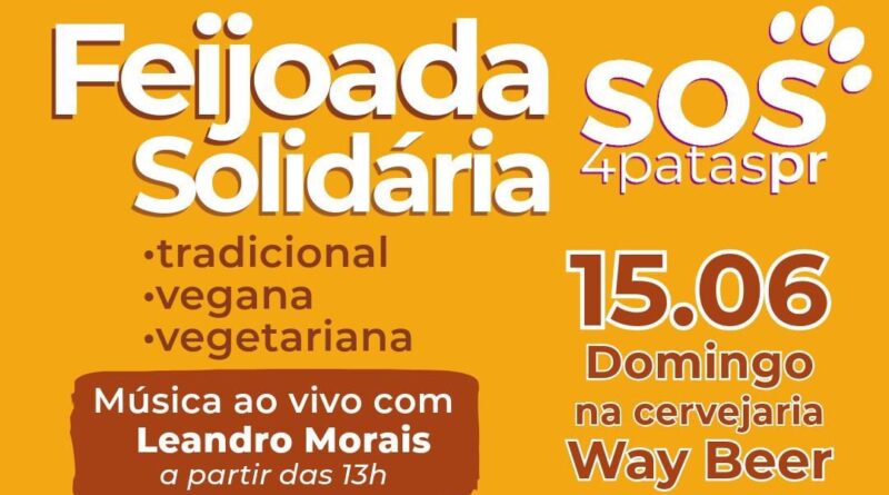 Feijoada Solidária na Way Beer