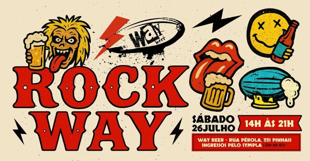 Festa Rock Way acontece no dia 26 de julho