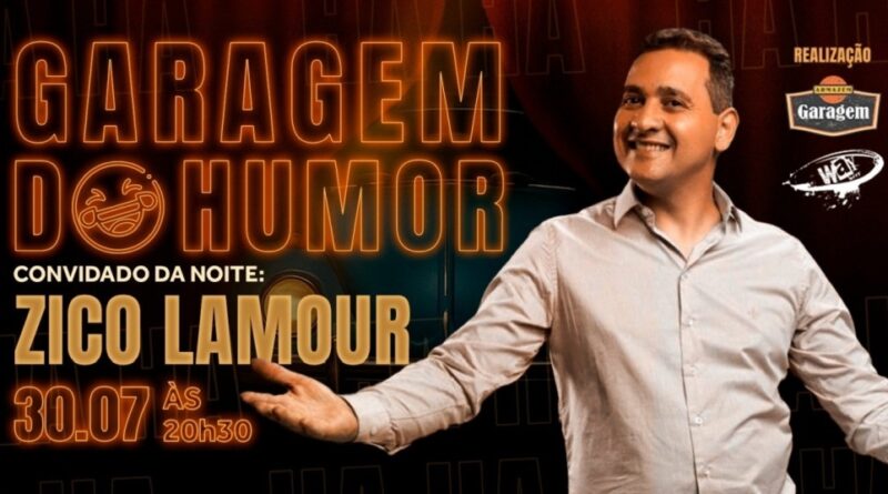 Segunda edição do Garagem do Humor apresenta Zico Lamour (Foto: Divulgação)