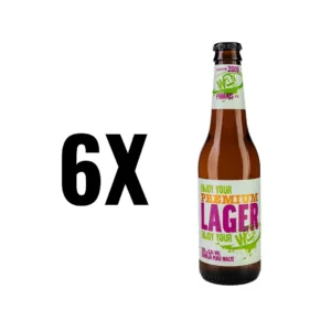 Cerveja Way Beer Premium Lager - Pack 6 X 355 ml