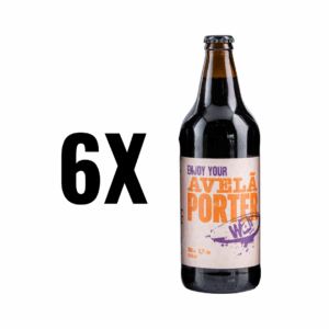 Cerveja Way Beer Avelã Porter - Pack 6 x 600 ml